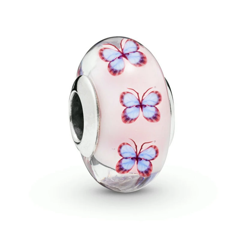 New 2019 Garden 925 Sterling Silver Butterfly Murano Glass Charm Beads Fits Pandora Charms Bracelets Original DIY Beads Jewelry.
New 2019 Garden 925 Sterling Silver Butterfly Murano Glass Charm Beads Fits Pandora Charms Bracelets Original DIY Beads Jewelry.