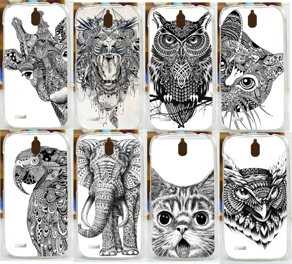 New Arrival Fashion Pattern Cover Case For Huawei Ascend G610 G610S white and black animals Diy Hard Plastic Back Cases
New Arrival Fashion Pattern Cover Case For Huawei Ascend G610 G610S white and black animals Diy Hard Plastic Back Cases