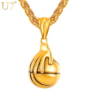 U7 Necklaces I Love Basketball Palm Playing Pendant Rock Hip Hop Stainless Steel Sports Necklace Fans Men Jewelry Necklace P1120
U7 Necklaces I Love Basketball Palm Playing Pendant Rock Hip Hop Stainless Steel Sports Necklace Fans Men Jewelry Necklace P1120