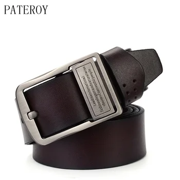 PATEORY 2017 Belt Men Genuine Leather Luxury Strap Male Belts For Men Buckle Fancy Vintage Jeans Cintos Masculino Ceinture Homme
PATEORY 2017 Belt Men Genuine Leather Luxury Strap Male Belts For Men Buckle Fancy Vintage Jeans Cintos Masculino Ceinture Homme