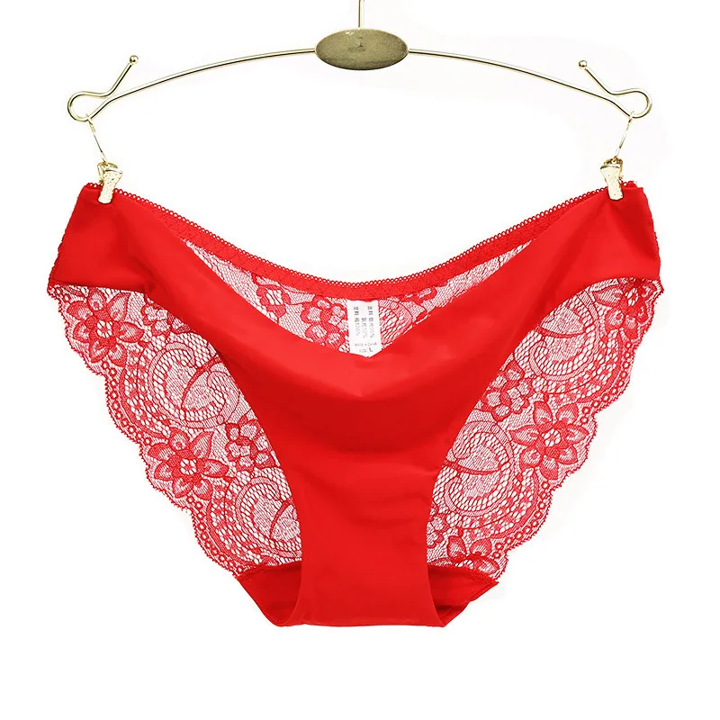 Women's Sexy Lace Panties Seamless Cotton Breathable Panty Hollow Briefs Plus Size Girl Brand Female Underwear
Women's Sexy Lace Panties Seamless Cotton Breathable Panty Hollow Briefs Plus Size Girl Brand Female Underwear