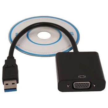 Ouhaobin USB 3.0 to VGA adapter USB 3.0 to VGA Video Graphic Card Display External Cable Adapter For Win 7 8+CD 401#2
Ouhaobin USB 3.0 to VGA adapter USB 3.0 to VGA Video Graphic Card Display External Cable Adapter For Win 7 8+CD 401#2