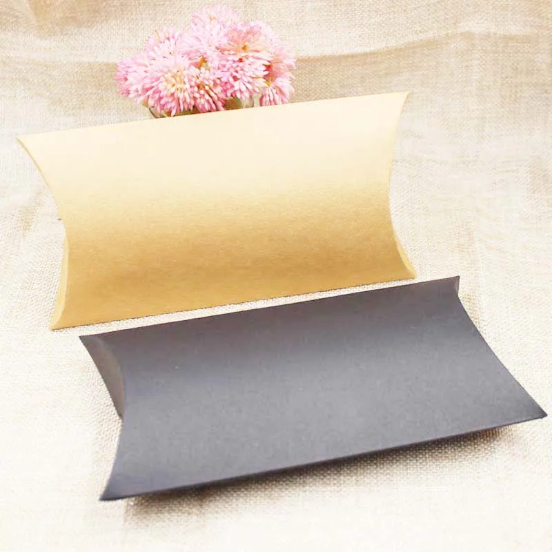 zerongE jewelry paper candy box pillow shape products gift box black/kraft cardboard jewelry packing & display 18*95*30mm 100pc
zerongE jewelry paper candy box pillow shape products gift box black/kraft cardboard jewelry packing & display 18*95*30mm 100pc