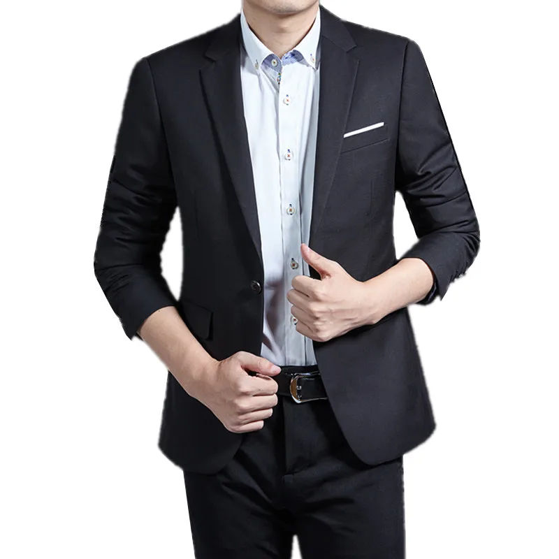 2018 spring and autumn fashion new boutique men's casual business suit jacket / Men's one buckle blazers suit coat
2018 spring and autumn fashion new boutique men's casual business suit jacket / Men's one buckle blazers suit coat