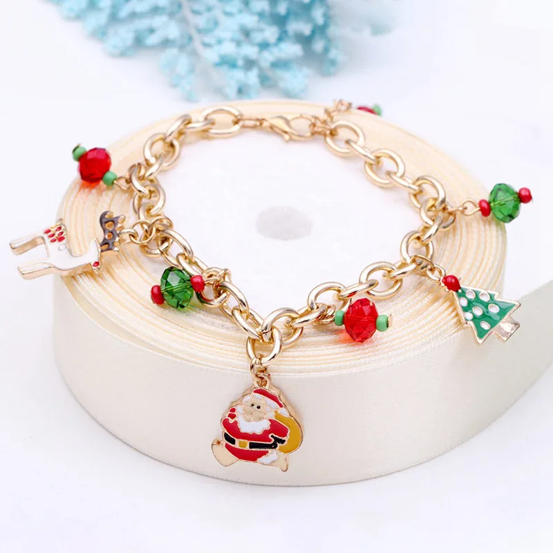 Christmas Bracelets Santa Claus Snowman Deer Pendant Christmas Gift Xmas Party Gifts Christmas Decorations For New Year 2019
Christmas Bracelets Santa Claus Snowman Deer Pendant Christmas Gift Xmas Party Gifts Christmas Decorations For New Year 2019