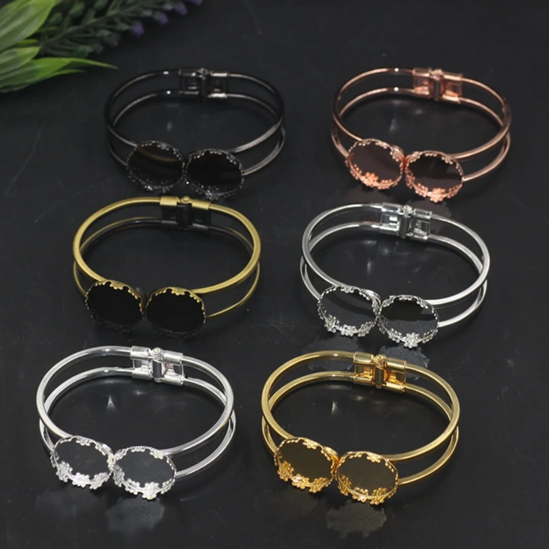 Fit 20mm Vintage Copper Round Blank Setting Jewelry Finding Bezel Blank Base Cabochon Bracelet Base For DIY Bangle(06086)
Fit 20mm Vintage Copper Round Blank Setting Jewelry Finding Bezel Blank Base Cabochon Bracelet Base For DIY Bangle(06086)