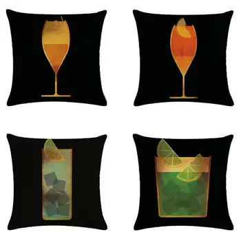 Black wine cup with pillow cover HomerDecor Cushion Cover Throw Pillowcase Pillow Covers 45 * 45cm Sofa Seat Cushion Dec
Black wine cup with pillow cover HomerDecor Cushion Cover Throw Pillowcase Pillow Covers 45 * 45cm Sofa Seat Cushion Dec
