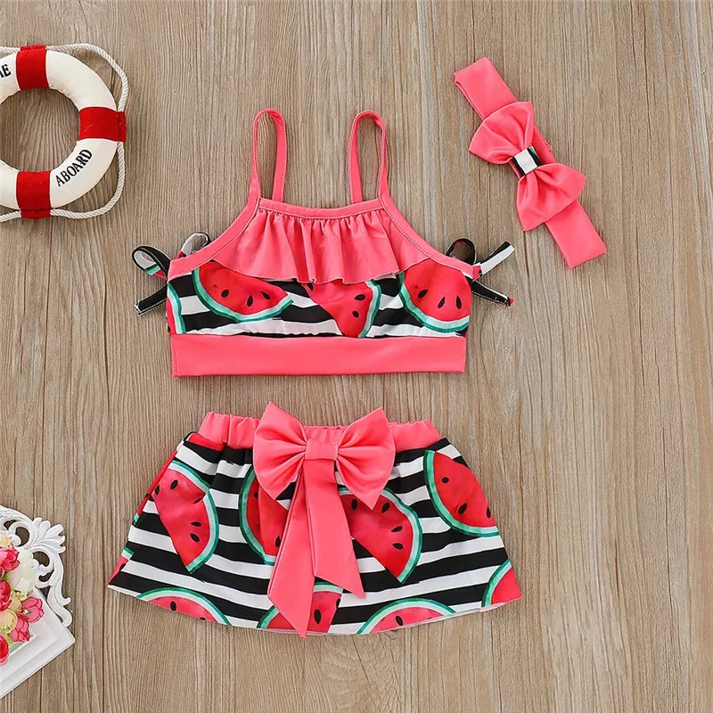 ISHOWTIENDA 3PCS Children Kids Girls Bikini Beach Suspender Tops+Skirt+Headbands Swimsuit Set 2019 Summer Swimsuit Girls
ISHOWTIENDA 3PCS Children Kids Girls Bikini Beach Suspender Tops+Skirt+Headbands Swimsuit Set 2019 Summer Swimsuit Girls