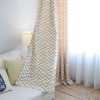 Custom curtains modern Simple Nordic geometric printing stripe cotton livingroom bedroom window cloth blackout curtain M382
Custom curtains modern Simple Nordic geometric printing stripe cotton livingroom bedroom window cloth blackout curtain M382