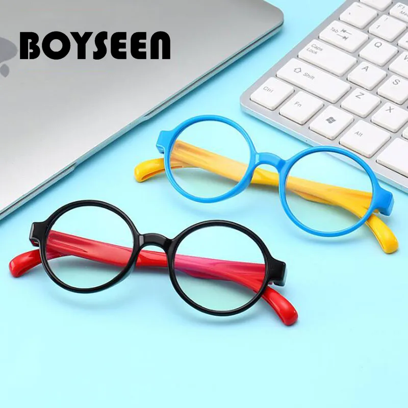 BOYSEEN Fashion Child anti-blue light Eyeglasses Frame Round Clear Lens Glasses Optical Spectacle Frame F012
BOYSEEN Fashion Child anti-blue light Eyeglasses Frame Round Clear Lens Glasses Optical Spectacle Frame F012