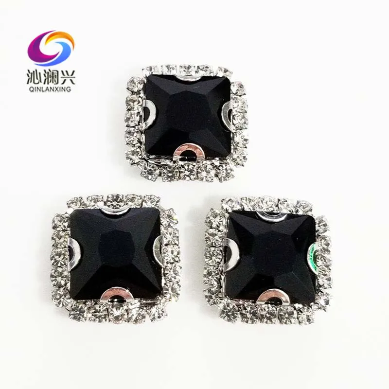 Black square shape high quality Crystal glass buckle, sew on rhinestones for Diy/jewelry accessories 8mm/10mm/12mm/14mm SQK02
Black square shape high quality Crystal glass buckle, sew on rhinestones for Diy/jewelry accessories 8mm/10mm/12mm/14mm SQK02