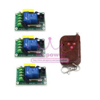 High Quality AC220V 30A 1CH RF Wireless Transceiver 315MHz 100M Controlling Distance Outdoor Electronic Remote Switch
High Quality AC220V 30A 1CH RF Wireless Transceiver 315MHz 100M Controlling Distance Outdoor Electronic Remote Switch