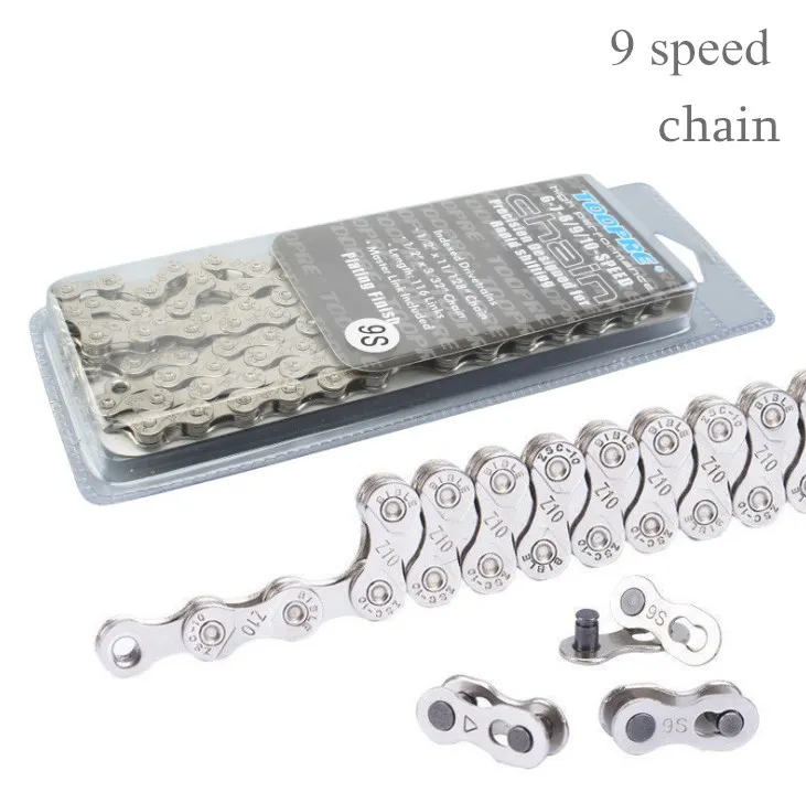 MTB Mountain Bike Road bicycle chains 9 10 11 speed bicycle 116 links ultralight MTB mountain road bicycle variable 27 30 speed
MTB Mountain Bike Road bicycle chains 9 10 11 speed bicycle 116 links ultralight MTB mountain road bicycle variable 27 30 speed