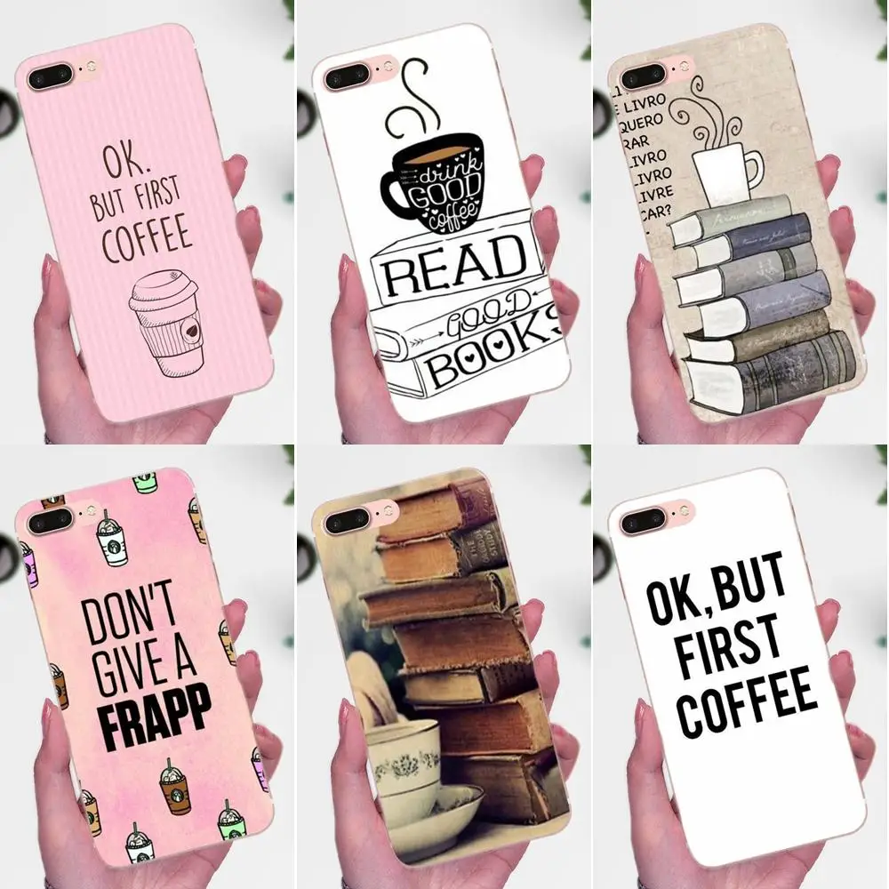 For LG Nexus 5 5X G2 G3 mini spirit G4 G5 G6 K4 K7 K8 K10 2017 V10 V20 V30 Stylus Soft Covers Case Ok But First Coffee Book Girl
For LG Nexus 5 5X G2 G3 mini spirit G4 G5 G6 K4 K7 K8 K10 2017 V10 V20 V30 Stylus Soft Covers Case Ok But First Coffee Book Girl