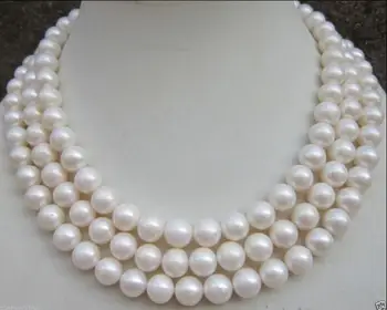 beautiful 9-10MM AAA NATURAL PERFECT ROUND SOUTH SEA WHITE PEARL NECKLACE 36" 50"
beautiful 9-10MM AAA NATURAL PERFECT ROUND SOUTH SEA WHITE PEARL NECKLACE 36" 50"