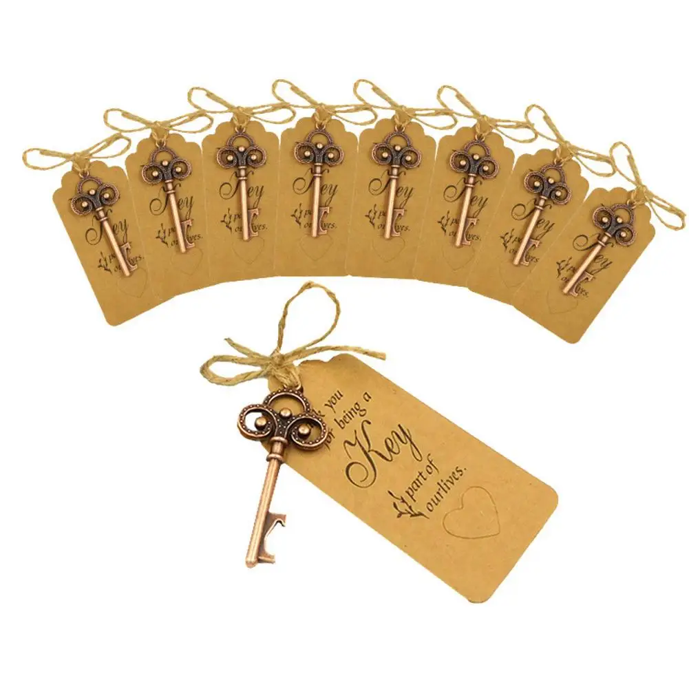 10PCS Wedding Souvenirs Keychain Beer Bottle Opener tags Wedding vintage Accessory Pendant Gifts For Guests Party Souvenirs
10PCS Wedding Souvenirs Keychain Beer Bottle Opener tags Wedding vintage Accessory Pendant Gifts For Guests Party Souvenirs