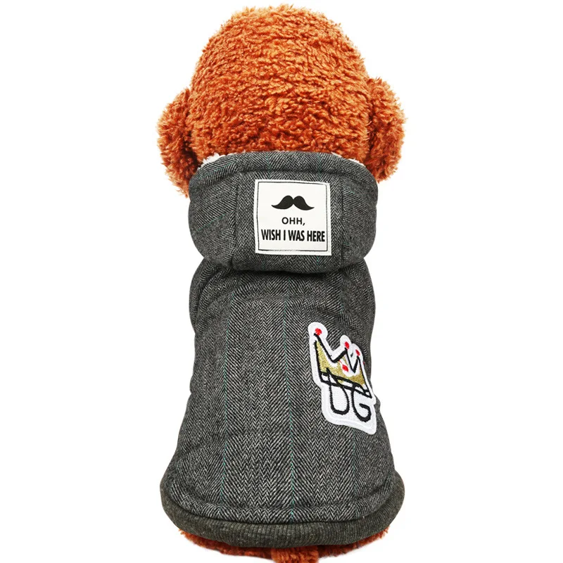 Dog clothes, fighting, Teddy, cat clothes, pet clothes, gray mustache, cotton coat
Dog clothes, fighting, Teddy, cat clothes, pet clothes, gray mustache, cotton coat