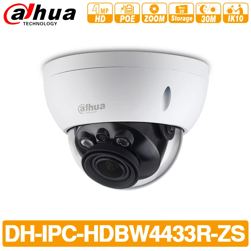 DH IPC-HDBW4433R-ZS 4MP Network IP Camera 2.7~13.5mm VF Lens 5X Zoom CCTV With 30M IR Range starlight replace IPC-HDBW4431R-ZS
DH IPC-HDBW4433R-ZS 4MP Network IP Camera 2.7~13.5mm VF Lens 5X Zoom CCTV With 30M IR Range starlight replace IPC-HDBW4431R-ZS
