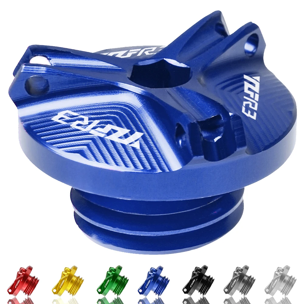 Motorcycle Engine Oil Fill Cap CNC Aluminum Motorbike Bolt Screw filler cover For YAMAHA YZFR3 YZF-R3 YZF R3 2015 2016 2017 2018
Motorcycle Engine Oil Fill Cap CNC Aluminum Motorbike Bolt Screw filler cover For YAMAHA YZFR3 YZF-R3 YZF R3 2015 2016 2017 2018
