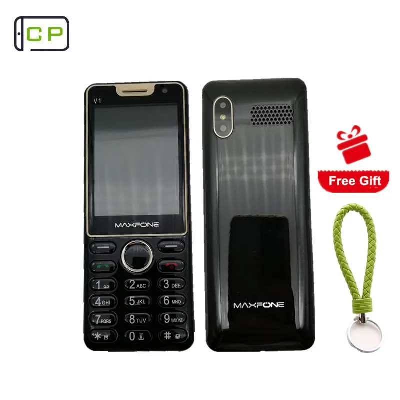 Maxfone V1 Original Push-button Mobile Phone With 2.8 inch Screen Dual Sim Camera Bluethooth Super Torch FM Cheap Bar Cell Phone
Maxfone V1 Original Push-button Mobile Phone With 2.8 inch Screen Dual Sim Camera Bluethooth Super Torch FM Cheap Bar Cell Phone
