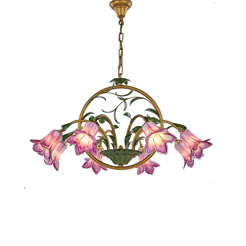 Vintage Chandelier Living Room Bedroom Glass Chandelier Romantic Restaurant Wedding Room Flower Chandelier Creative Lamp Iron
Vintage Chandelier Living Room Bedroom Glass Chandelier Romantic Restaurant Wedding Room Flower Chandelier Creative Lamp Iron
