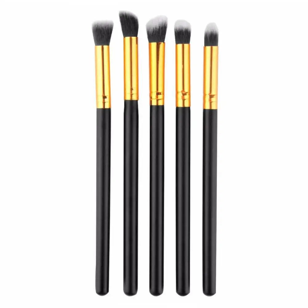 5PCS Black handle Makeup Cosmetics Brushes Top Quality Eye Shadows Eyeliner Brush Tool Set Kit For Women Lady Makeup Tool
5PCS Black handle Makeup Cosmetics Brushes Top Quality Eye Shadows Eyeliner Brush Tool Set Kit For Women Lady Makeup Tool