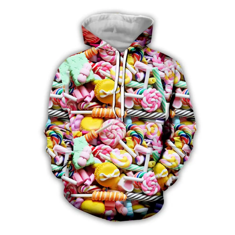 Candy 3D Men Women Short Sleeve Printed T-Shirt Colorful Candy Couple's Clothes Best Selling unisex Tee Colorful Lollipop CA007
Candy 3D Men Women Short Sleeve Printed T-Shirt Colorful Candy Couple's Clothes Best Selling unisex Tee Colorful Lollipop CA007
