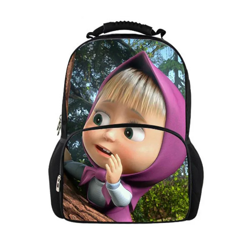Masha and Bear Cartoon Schoolbag Laptop Backpack for Children Boys Teenager Backpacks Girls School Bag College Student Satchel
Masha and Bear Cartoon Schoolbag Laptop Backpack for Children Boys Teenager Backpacks Girls School Bag College Student Satchel