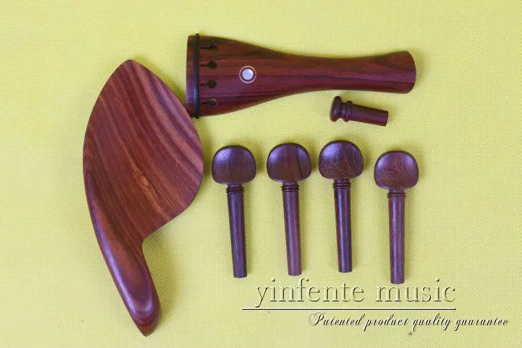 New 1 set 4 string violin parts rosewood shell inlay 4/4 violin accessories violin pegs Chin rest 1#
New 1 set 4 string violin parts rosewood shell inlay 4/4 violin accessories violin pegs Chin rest 1#