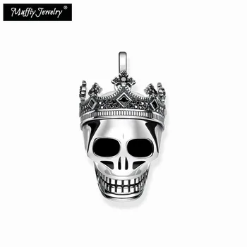 

Skull King with Crown Pendant,Thomas Style Fashion Good Jewelry For Women Men,2019 Ts Gift In 925 Sterling Silver,Super Deals