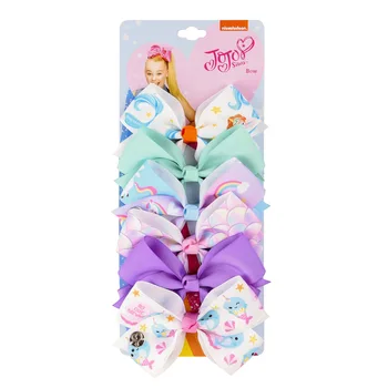 6Pcs/set 5" JoJo Siwa Clip Mermaid Scale Donut Print Hair Bows With Clips For Kids Girls Hair Accessories Hairpins
6Pcs/set 5" JoJo Siwa Clip Mermaid Scale Donut Print Hair Bows With Clips For Kids Girls Hair Accessories Hairpins