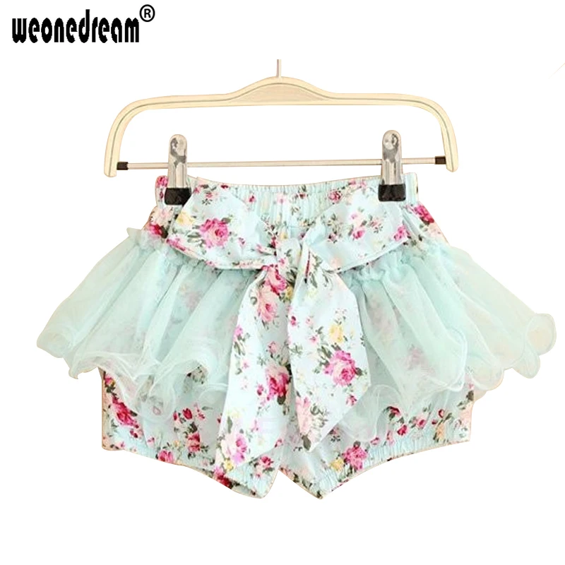 2018 New Summer Girls shorts Kids Clothes Casual Bow ruffle Floral Lace Gauze shorts Culottes Pink Blue
2018 New Summer Girls shorts Kids Clothes Casual Bow ruffle Floral Lace Gauze shorts Culottes Pink Blue