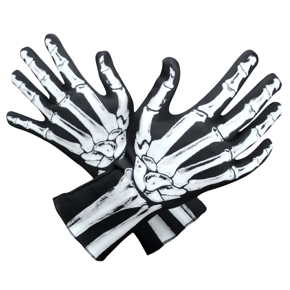SzBlaZe Brand New Halloween Masquerade Skeleton gloves Ghost Bone Reaper Print Cosplay Full Finger Gloves Skull Opera Gloves
SzBlaZe Brand New Halloween Masquerade Skeleton gloves Ghost Bone Reaper Print Cosplay Full Finger Gloves Skull Opera Gloves