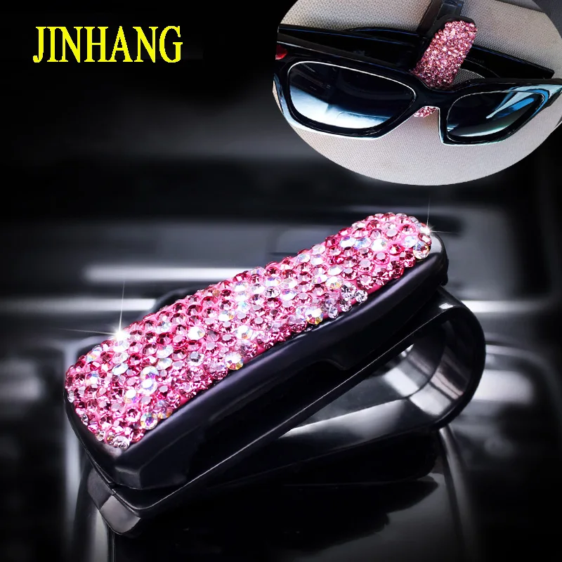 1PC Fashion Crystal Rhinestone Car Glasses Case Holder Sunglasses Clip Vehicle Sun Visor Cards Holders
1PC Fashion Crystal Rhinestone Car Glasses Case Holder Sunglasses Clip Vehicle Sun Visor Cards Holders