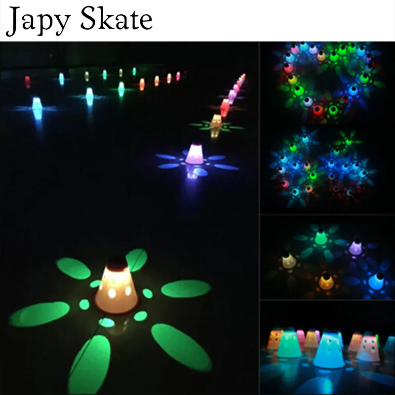 Japy Skate 10 Pcs LED Lighting Skating Cone Cups Roller Skate Sports, Chargeable battery inside, Bright Light for Slalom Skate
Japy Skate 10 Pcs LED Lighting Skating Cone Cups Roller Skate Sports, Chargeable battery inside, Bright Light for Slalom Skate