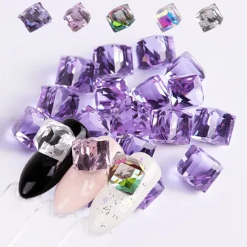 1 Pack of 10 Nail Art New Crystal Diamond Jewelry Symphony Stereo Square Nail Sticker Drill
1 Pack of 10 Nail Art New Crystal Diamond Jewelry Symphony Stereo Square Nail Sticker Drill