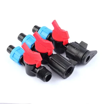 1pc High Quality 16mm Irrigation Drip Tape Connectors Valve Garden Drip Hose Joints Water Pipe Locked Nut Threaded Connector
1pc High Quality 16mm Irrigation Drip Tape Connectors Valve Garden Drip Hose Joints Water Pipe Locked Nut Threaded Connector