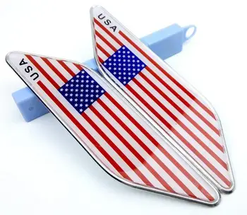 300 pairs Aluminum Alloy National America Flags Car-styling Emblems Decorations USA Flag Car Side Stickers Badge Accessory
300 pairs Aluminum Alloy National America Flags Car-styling Emblems Decorations USA Flag Car Side Stickers Badge Accessory