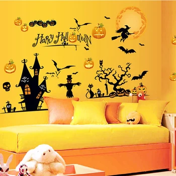 3D 60*90cm creative DIY wall stickers Halloween party pumpkin poster home decor glass Mural wallpaper Decals for kids BZ
3D 60*90cm creative DIY wall stickers Halloween party pumpkin poster home decor glass Mural wallpaper Decals for kids BZ