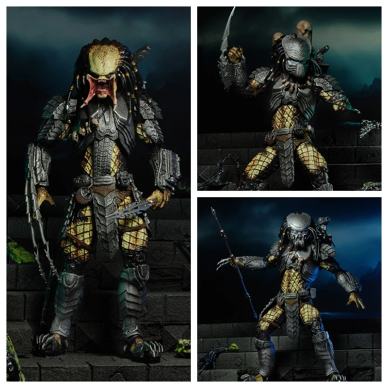 NECA AVP Aliens VS Predator Young Blood Predator &Serpent Hunter &Elder Predator PVC Action Figure Collectible Model Toy Gift
NECA AVP Aliens VS Predator Young Blood Predator &Serpent Hunter &Elder Predator PVC Action Figure Collectible Model Toy Gift