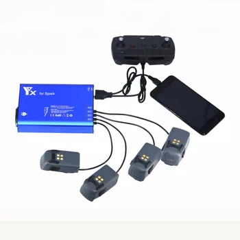 Dji Spark Battery Charger 6 in 1 Multi Durable Rapid Intelligent Battery Charger Hub, Ground Connection Safe and Durable
Dji Spark Battery Charger 6 in 1 Multi Durable Rapid Intelligent Battery Charger Hub, Ground Connection Safe and Durable