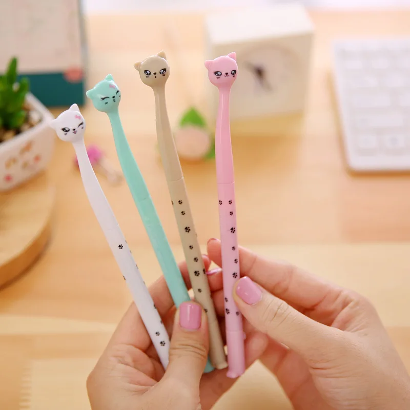 Cute Candy Color Bow Cat Gel Ink Pen Back Ink Gel Pen For School Office stationery
Cute Candy Color Bow Cat Gel Ink Pen Back Ink Gel Pen For School Office stationery