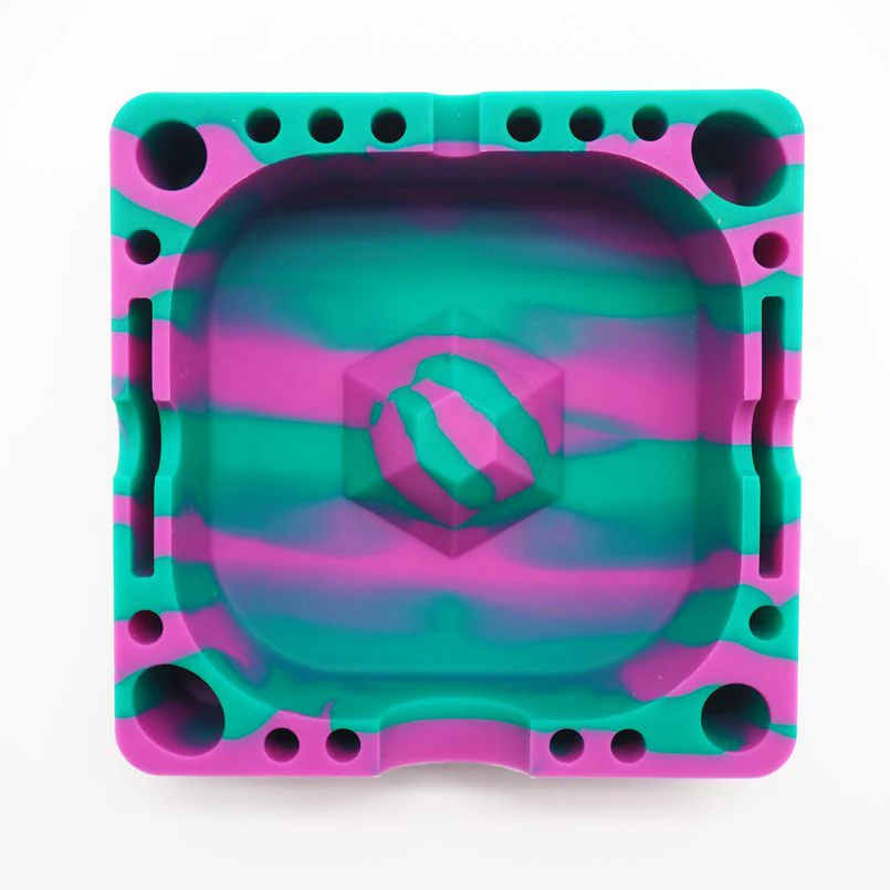2pcs Portable Pocket Size Silicone Ashtray can using in Car Beach and could fixed Dab wax tools for Bho concentrate butane oil
2pcs Portable Pocket Size Silicone Ashtray can using in Car Beach and could fixed Dab wax tools for Bho concentrate butane oil