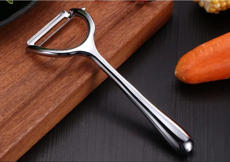 1PC Fruit Vegetable Peeler Zinc Alloy Potato Peeler Zester Sharp Serrated Blade Apple Carrot Peeler Slicer Grater OK 0736
1PC Fruit Vegetable Peeler Zinc Alloy Potato Peeler Zester Sharp Serrated Blade Apple Carrot Peeler Slicer Grater OK 0736