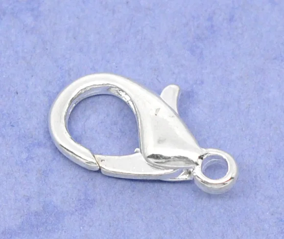 DoreenBeads Silver color Lobster Clasps. Fits 14x8mm, sold per packet of 5 2017 new
DoreenBeads Silver color Lobster Clasps. Fits 14x8mm, sold per packet of 5 2017 new