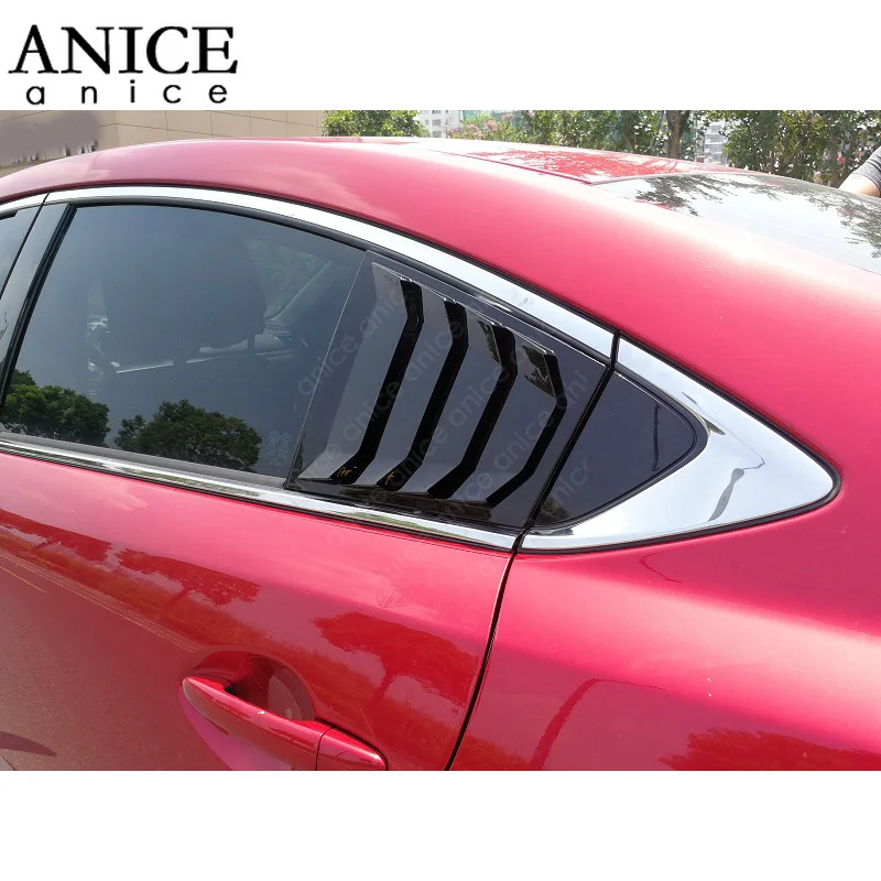 2pc shiny Rear Quarter Panel Window Side Louvers Vent trim fit for Mazda6 ATENZA 2014 2015 2016 2017 2018 2019 2020
2pc shiny Rear Quarter Panel Window Side Louvers Vent trim fit for Mazda6 ATENZA 2014 2015 2016 2017 2018 2019 2020