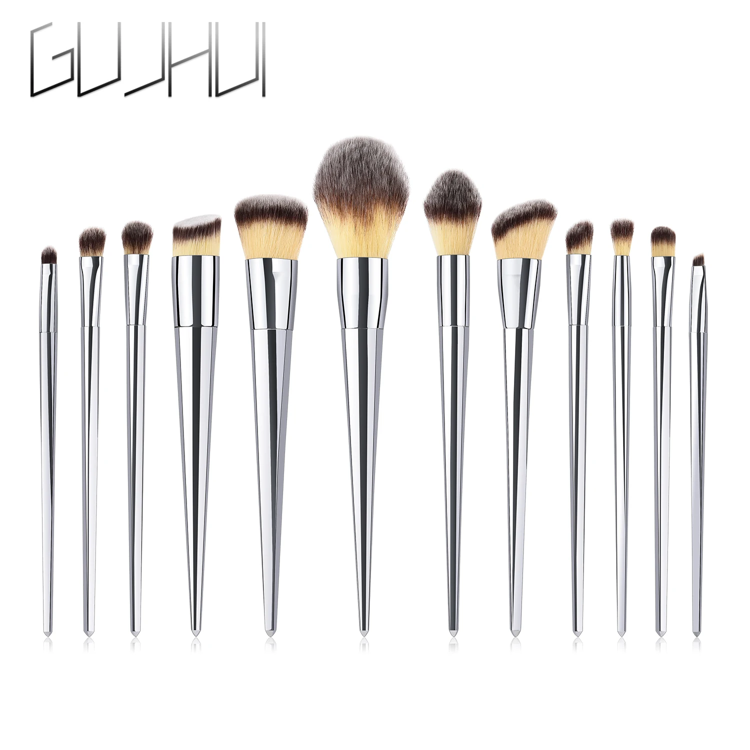 GUJHUI New 12pcs Pro Makeup Brushes Set Make Up Tools Foundation Powder Eyeshadow Eyeliner Lip Blusher Makeup Brushes Set Beauty
GUJHUI New 12pcs Pro Makeup Brushes Set Make Up Tools Foundation Powder Eyeshadow Eyeliner Lip Blusher Makeup Brushes Set Beauty