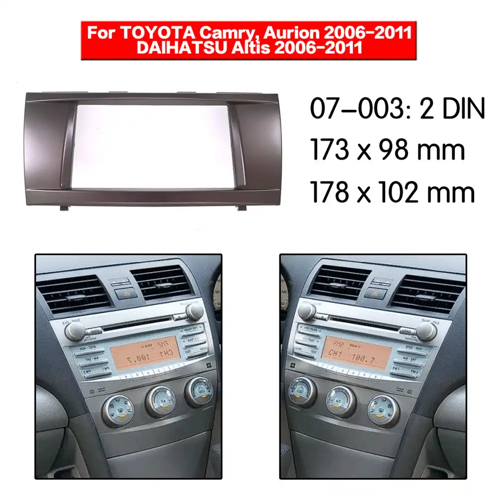 For Toyota Camry 2006 2011 Dashboard Mat Protective Interior