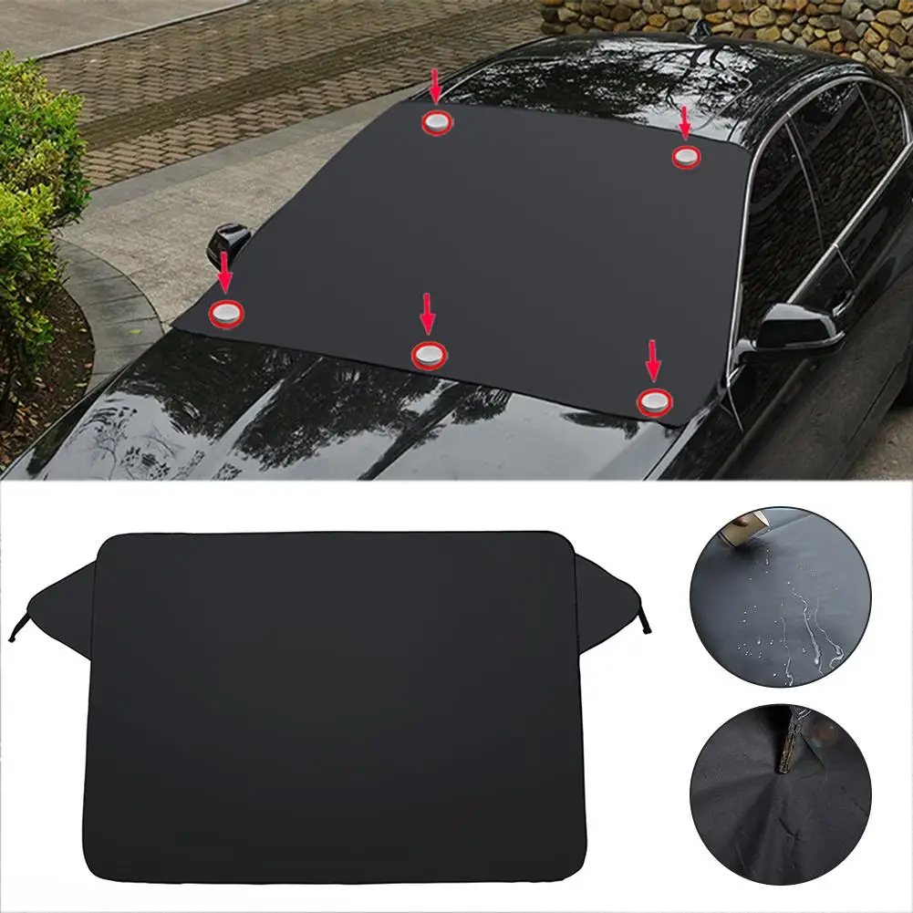 Car Windscreen Sunshade Cover Magnetic Car Window Screen Frost Ice Large Snow Dust Shield Protector Car Sun Visor For Cars SUVs
Car Windscreen Sunshade Cover Magnetic Car Window Screen Frost Ice Large Snow Dust Shield Protector Car Sun Visor For Cars SUVs