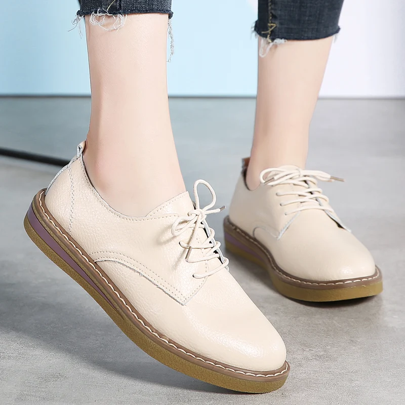 AARDIMI 2019 Spring New Women Cow Leather Shoes Wild Retro Ladies Flats Shoes Genuine Leather British Style Chaussure Femme
AARDIMI 2019 Spring New Women Cow Leather Shoes Wild Retro Ladies Flats Shoes Genuine Leather British Style Chaussure Femme